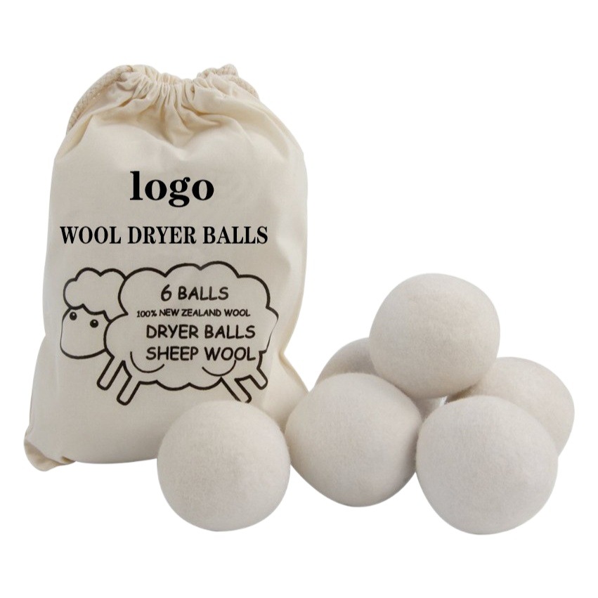 Cross-border felt ball wool drying ball laundry ball multicolor printing pattern drying ball 6cm7cm wool ball