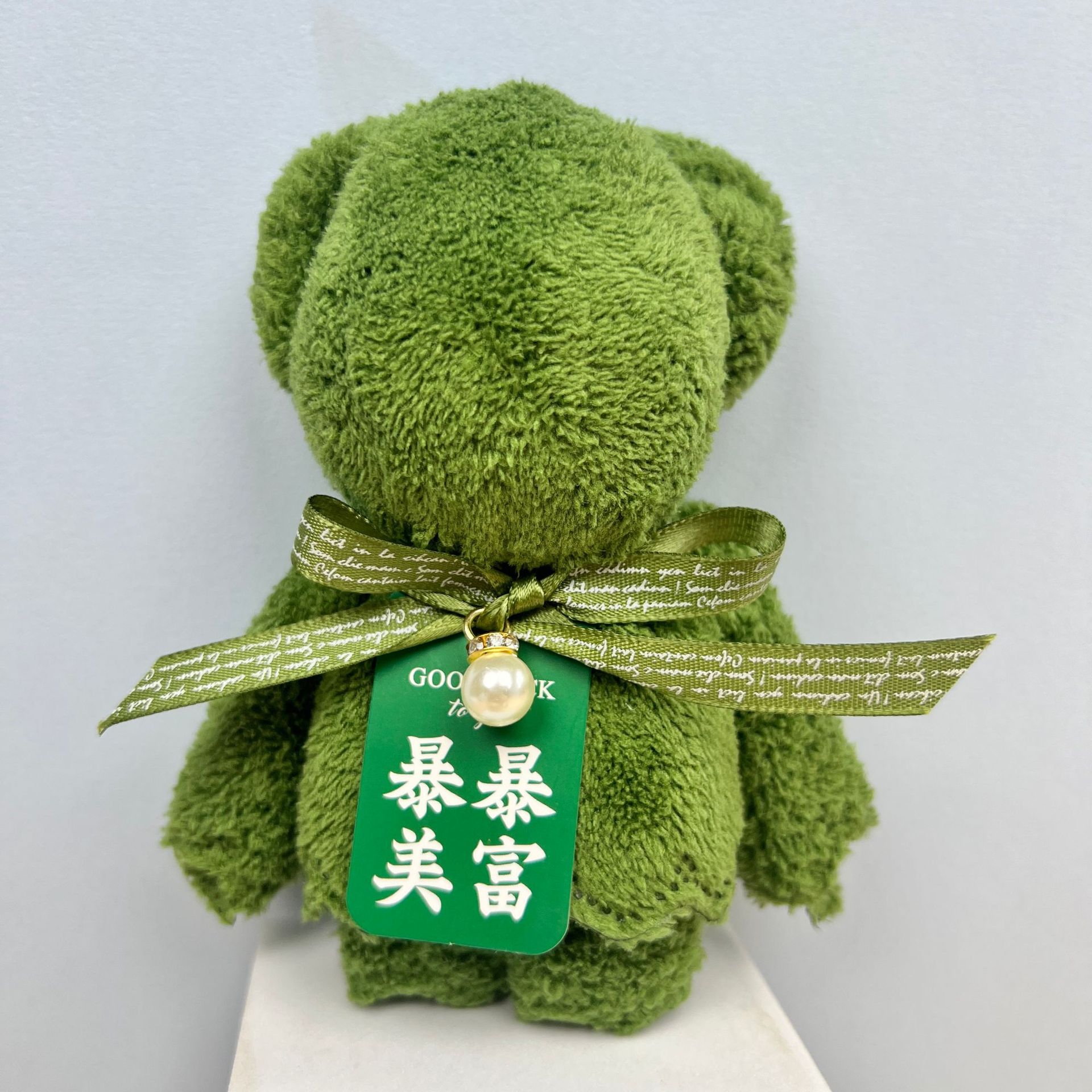 Picture of Hand gift towel bear shape square gift box with birthday gift company opening wedding shop creative small gifts