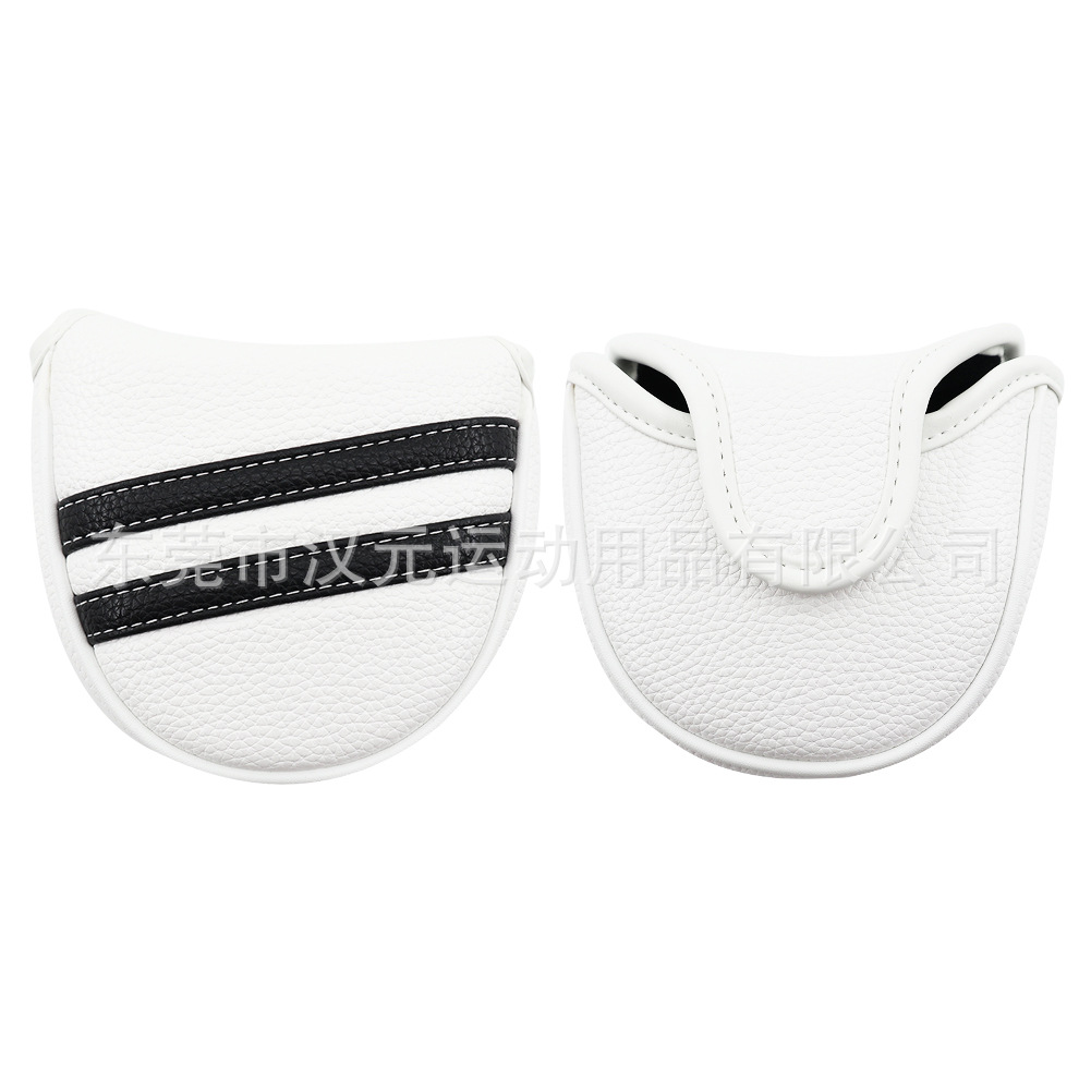 Picture of Factory direct cross-border e-commerce golf club cover pu club cover ball head protective cover push rod cap cover