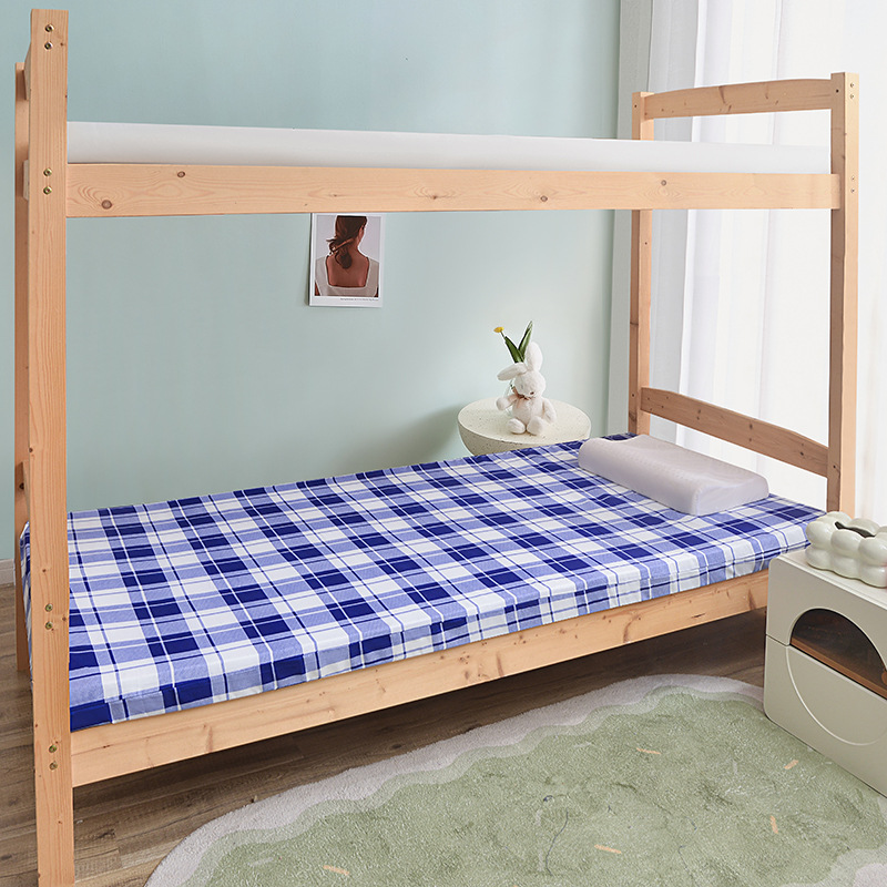 Picture of Student Dormitory Mattress Thick Cushion 1.2 m Dormitory Single Memory Sponge High Resilience Hard Cotton for School