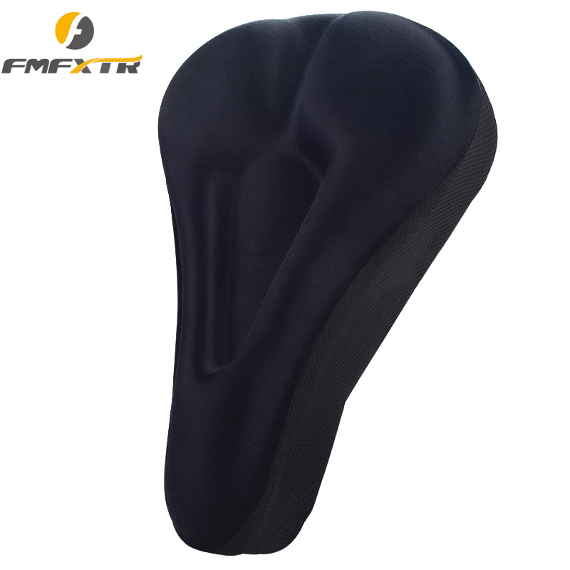 Bicycle Seat Cushion Cover Mountain Bike Cushion Thickened Silicone Super Soft Saddle Cover Bicycle Riding Accessories Cross-border Exclusive
