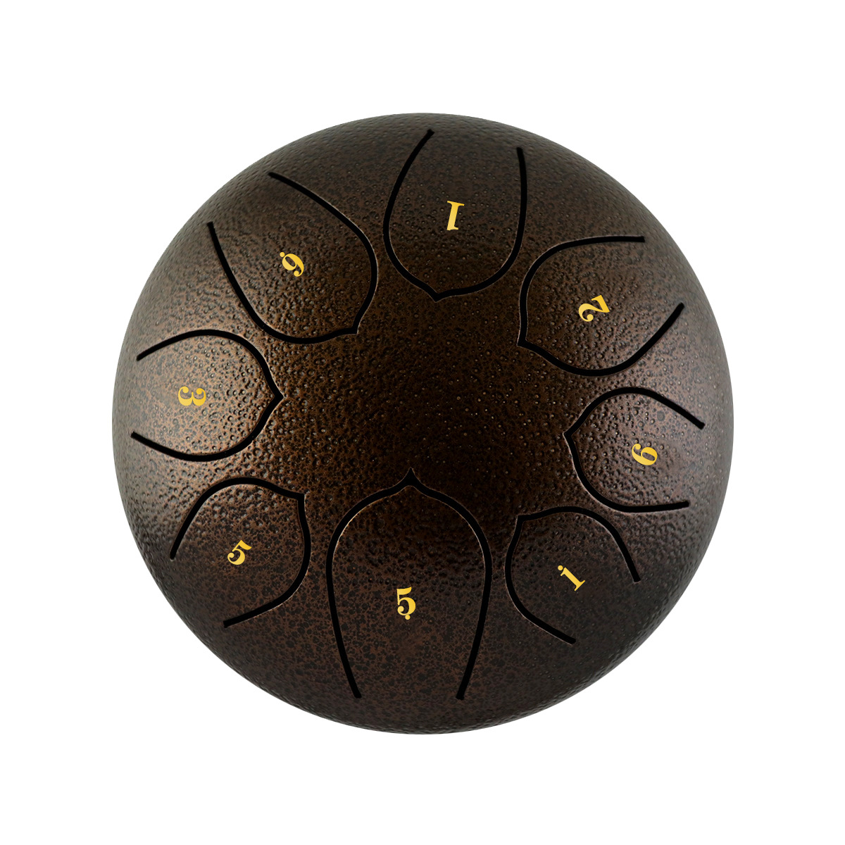 Picture of 6-inch Ethereal Drum 6-inch 8-tone Ethereal Drum C- tone Steel Tongue Drum Children's Musical Instruments Cross-border Exclusive Worry-free Drum Lotus Drum