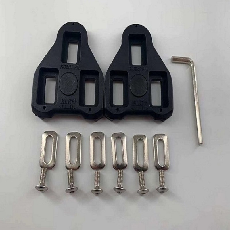 Splint road bike lock plate flat pedal cycling shoes self-locking lock plate pedal compatible 0 degrees