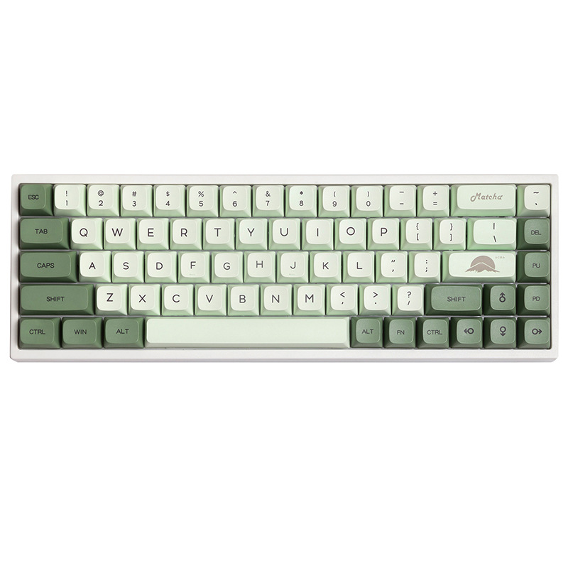 Picture of Matcha Arabic Korean Thai Japanese phonetic sublimation small full set of boxed XDA key cap cross-border hot sale