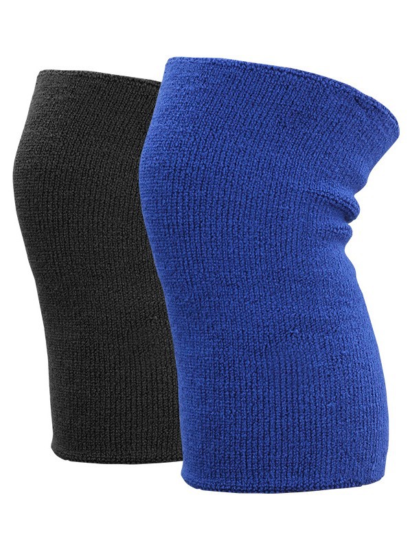 Picture of Towel Velvet Knee Pads Knitted Breathable Autumn and Winter Cycling Cold-Proof Thickeneded Warm Joint Leg Guards Super Elastic Non-Slip Knee Pads