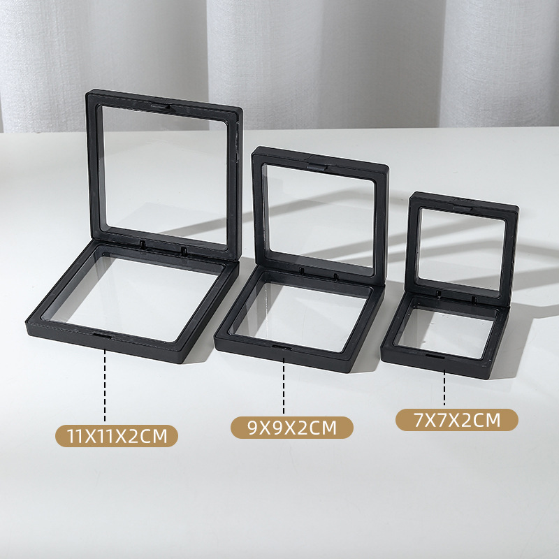 Picture of Pe Film Colorful Suspension Box Small Commodity Gift Box Jewelry Display Box Jewelry Ring Bracelet Box Jewelry Box