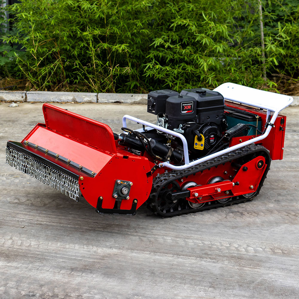 Remote Control Intelligent Diesel Lawn Mower, Agricultural Orchard Lawn Mower, Slope River Embankment Lawn Mower Exported to Russia