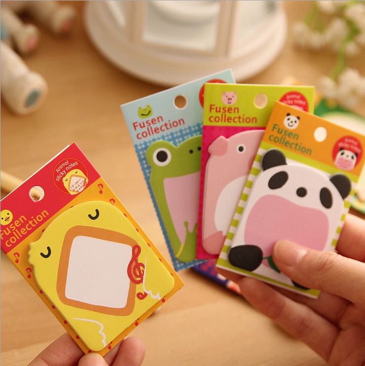 Picture of Creative Post-it Notes N times Post-it Notes Everything Post-it Notes Student Gifts Cartoon Animal Post-it Notes Wholesale
