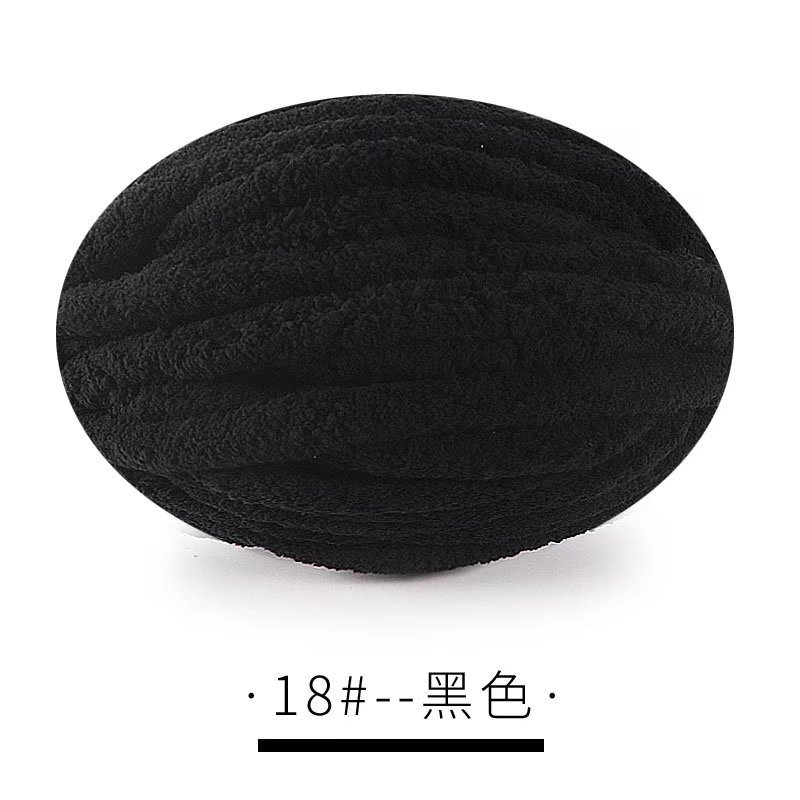 Picture of Thick ice strip wool cat tail thread sausage yarn ice island wool hook bag cushion soft finger knitted blanket cat nest thread