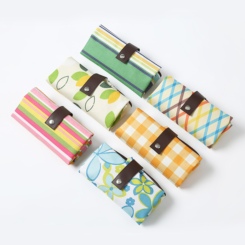 Picture of Oxford Cloth Foldableing Shopping Bag Satchel Shopping Bag Satchel Advertising Environmentally Friendly Foldableable Grocery Shopping Bag Customization