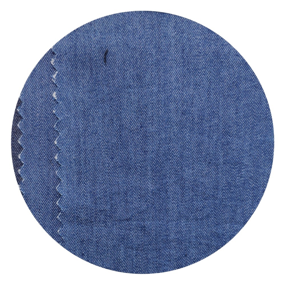 Polyester non-elastic imitation denim 4.5oz thin denim summer children's shirt dress Denim fabric