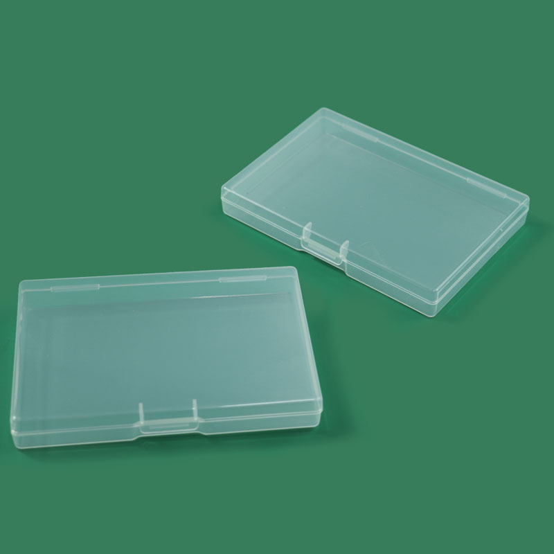 Transparent Pp Plastic Box Hardware Accessories Stationery Packaging Box Card Button Storage Box Sample Fishing Gear Organizing Box