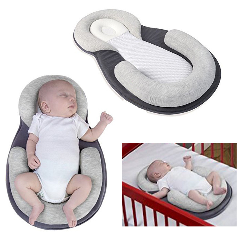 Picture of Cross-Border Postpartum Center Baby Pillow Slope Pillow Baby Pillow Adjustable Side Sleeping Pillow Anti-Overflow Milk Positioning and Shaping Pillow