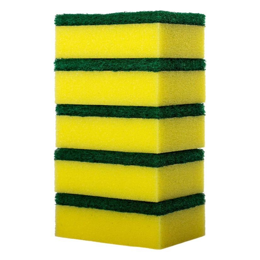 Kitchen dishwashing sponge cleaning brush artifact Magic Nano cleaning wipe dishwashing scouring pad double-sided cleaning sponge brush