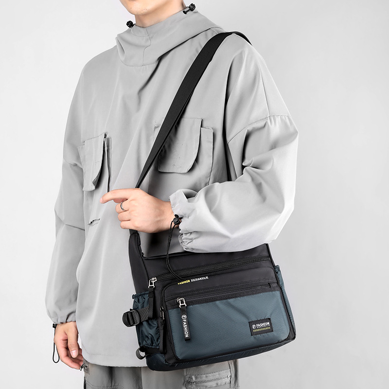 Picture of New Men's Bag Large Capacity Shoulder Bag Men's Backpack Lightweight Versatile Crossbody Bag Multi-Compartment Casual Briefcase