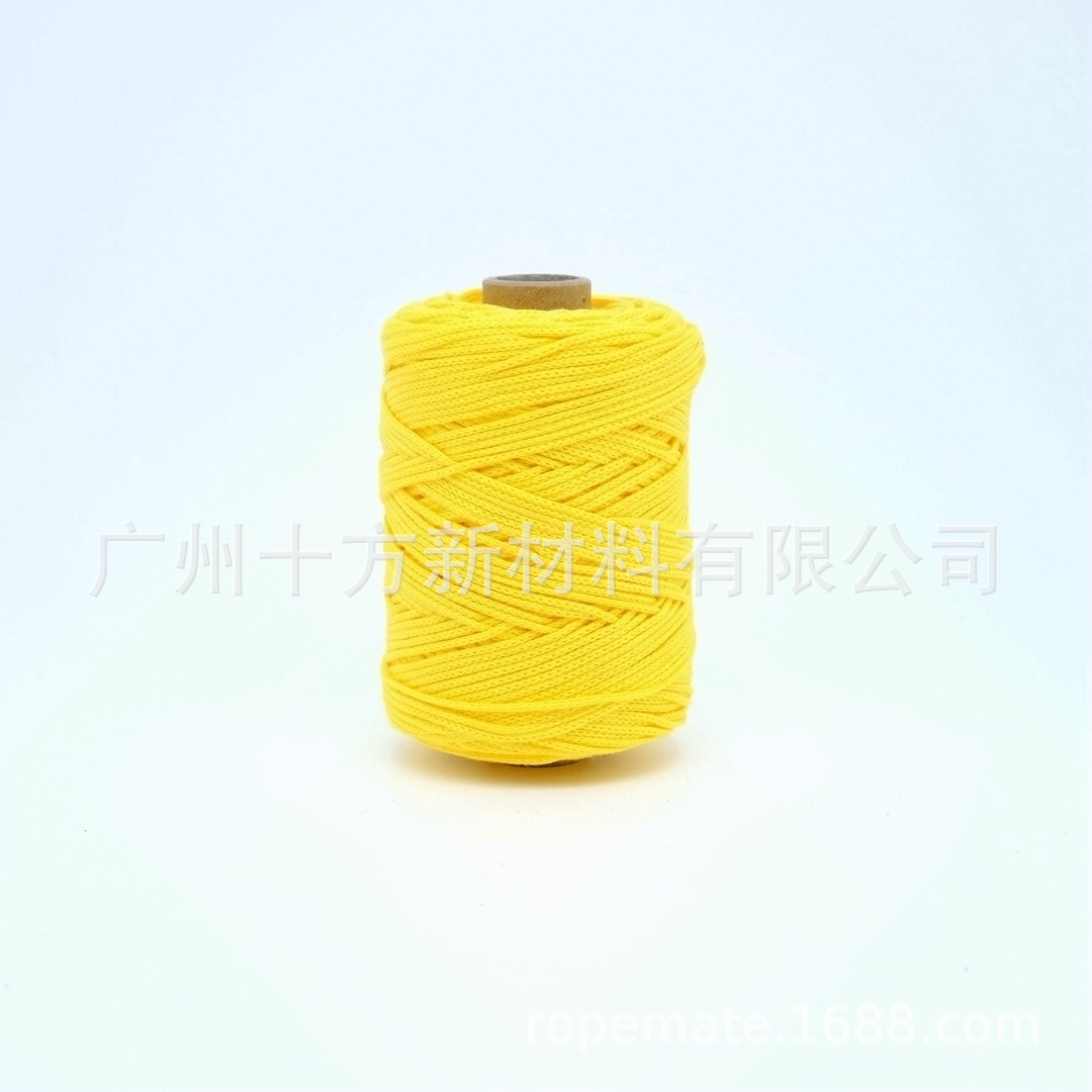 Picture of Wholesale color 1.5mm round strand yarn combed cotton thread crochet wool knitting handmade thread DIY cotton rope