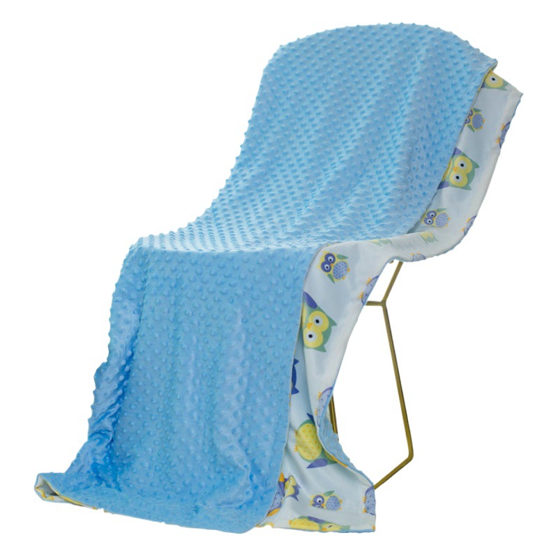 Picture of Children's Air Conditioning Quilt Doudou Soothing Small Hair Sleeping Blanket Washable Baby Lunch Break Quilt Four Seasons Sofa Blanket Cover Blanket