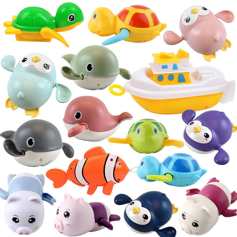 Picture of 2017 New Summer Water Spray Vinyl Cartoon Strip Toy Baby Bath Toy