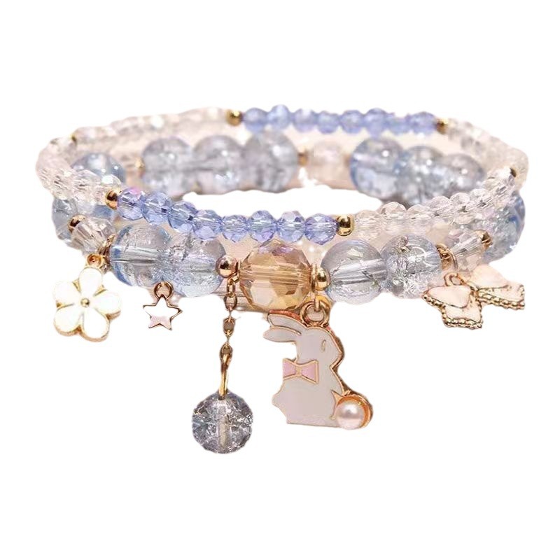Picture of Children's Bracelet Bracelet Bracelet Beaded Crystal Women's Cute Students Girls' Bracelet Children's Gift