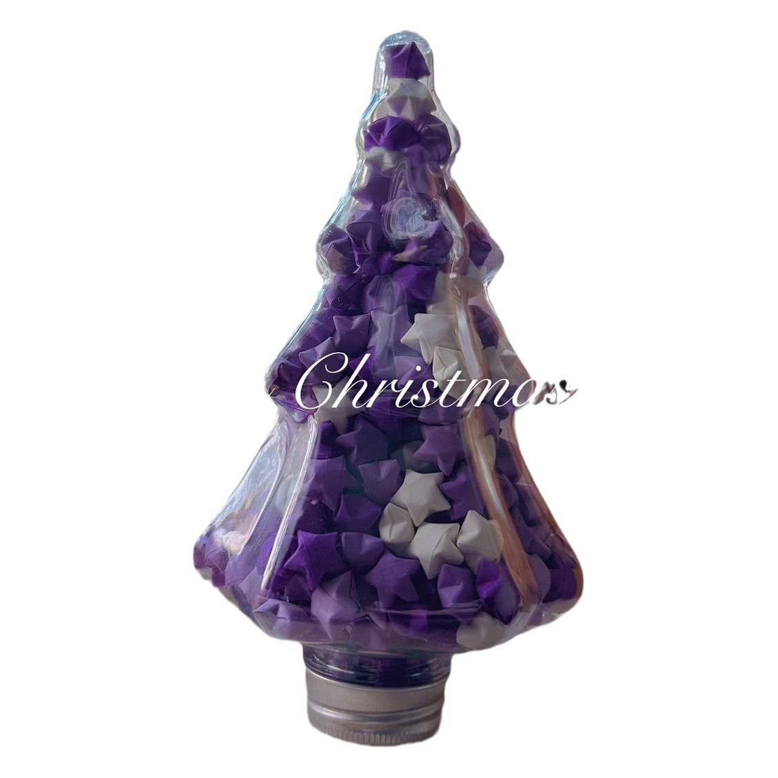 Handmade DIY homemade star finished Star Christmas Tree mini Christmas tree desktop decoration Christmas gift