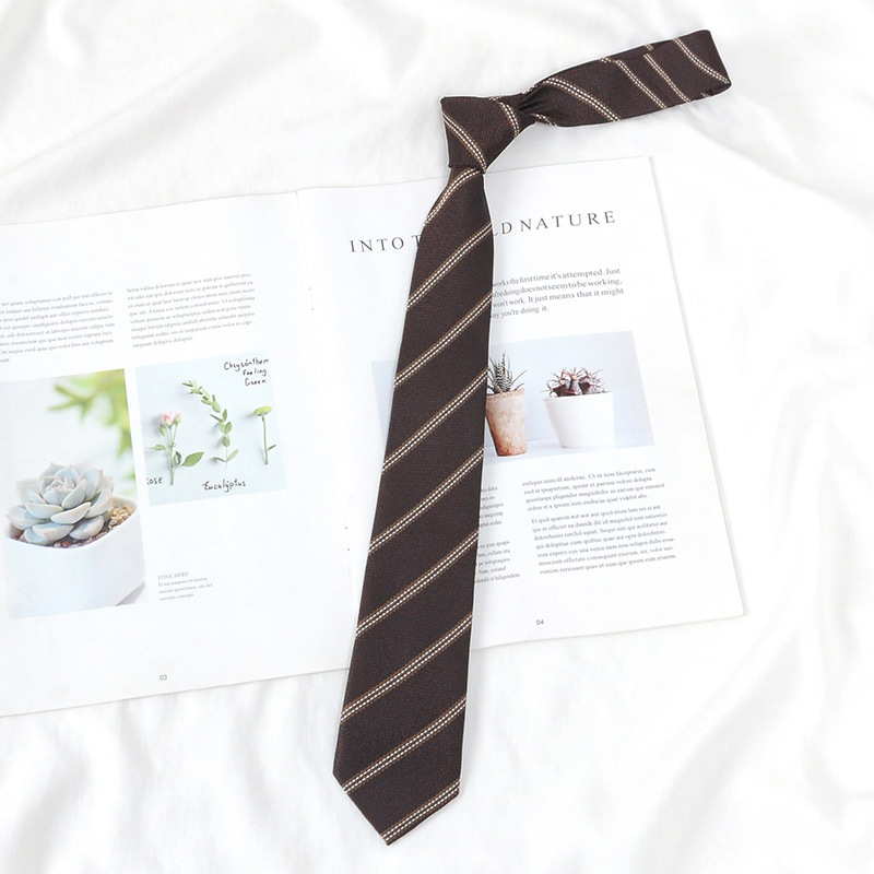 Picture of DK Hand Tie Lemon Sea Salt Original Japanese Uniform for Male and Female Students School Uniform College Style Plaid JK Factory Batch