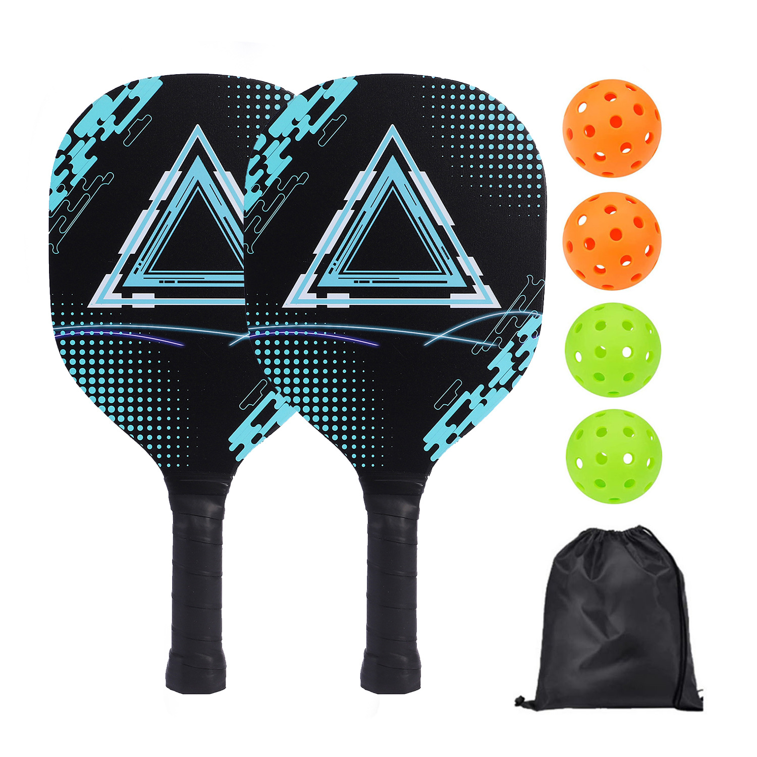 Picture of Poplar UV printing Peak ball racket set beach racket storage bag packaging Amazon cross-border explosions factory