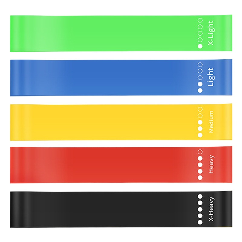 Cross-Border Latex Yoga Fitness Elastic Band Sports Stretch Stretch Band Fitness Resistance Band Thickened Squat Pull Ring