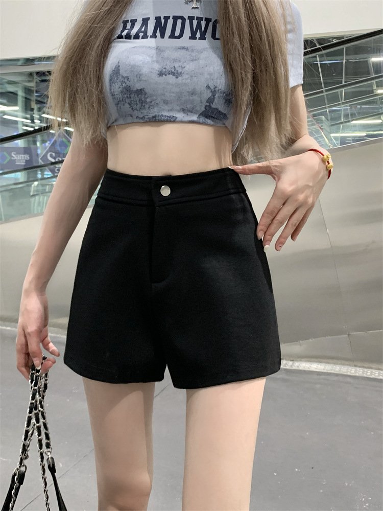 Underwear Missing Black Suit Shorts Women's plus size Summer New High Waist Leggings Outer Wear Small Hot Pants