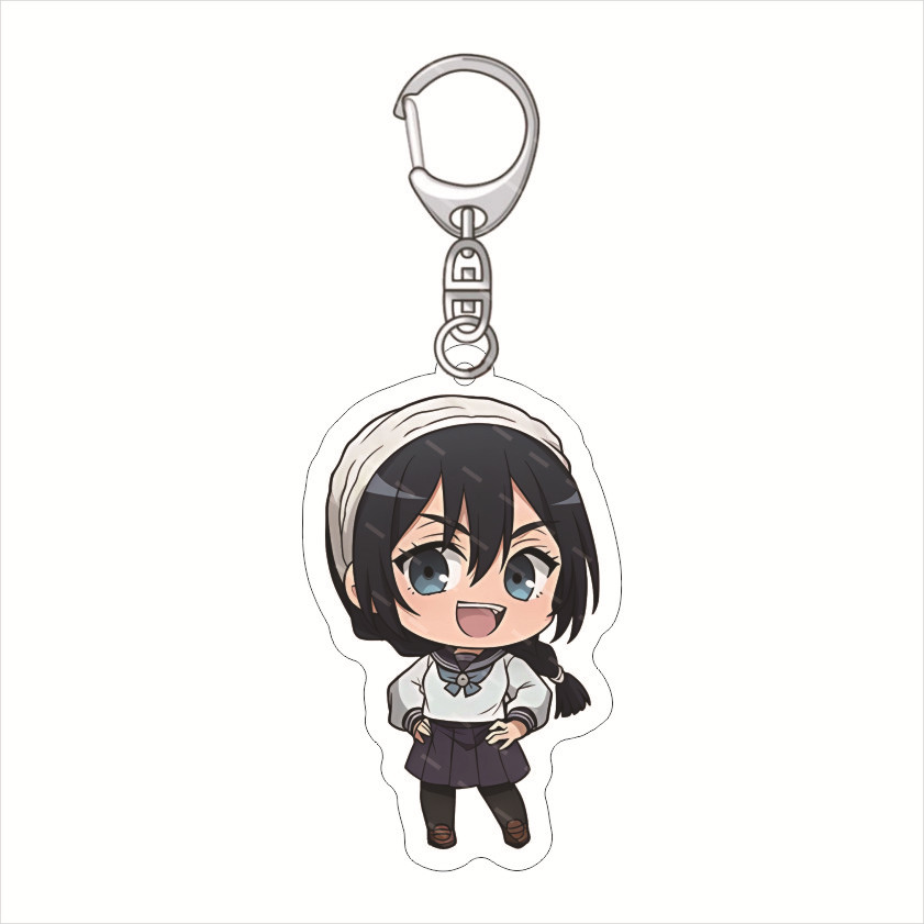 Picture of Curse back to war: Huaiyu Jade folding acrylic keychain five Wu Xia Youjie Fu black seer pendant