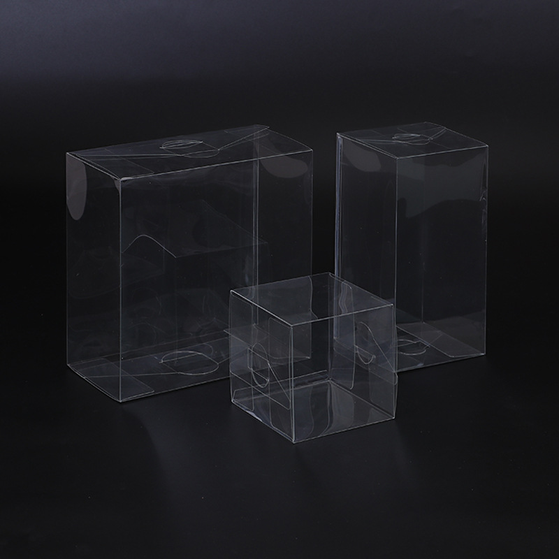 Manufacturer Wholesale Universal Plastic Packaging Box in Stock Transparent Pvc/Pet Packaging Box Food Packaging Box