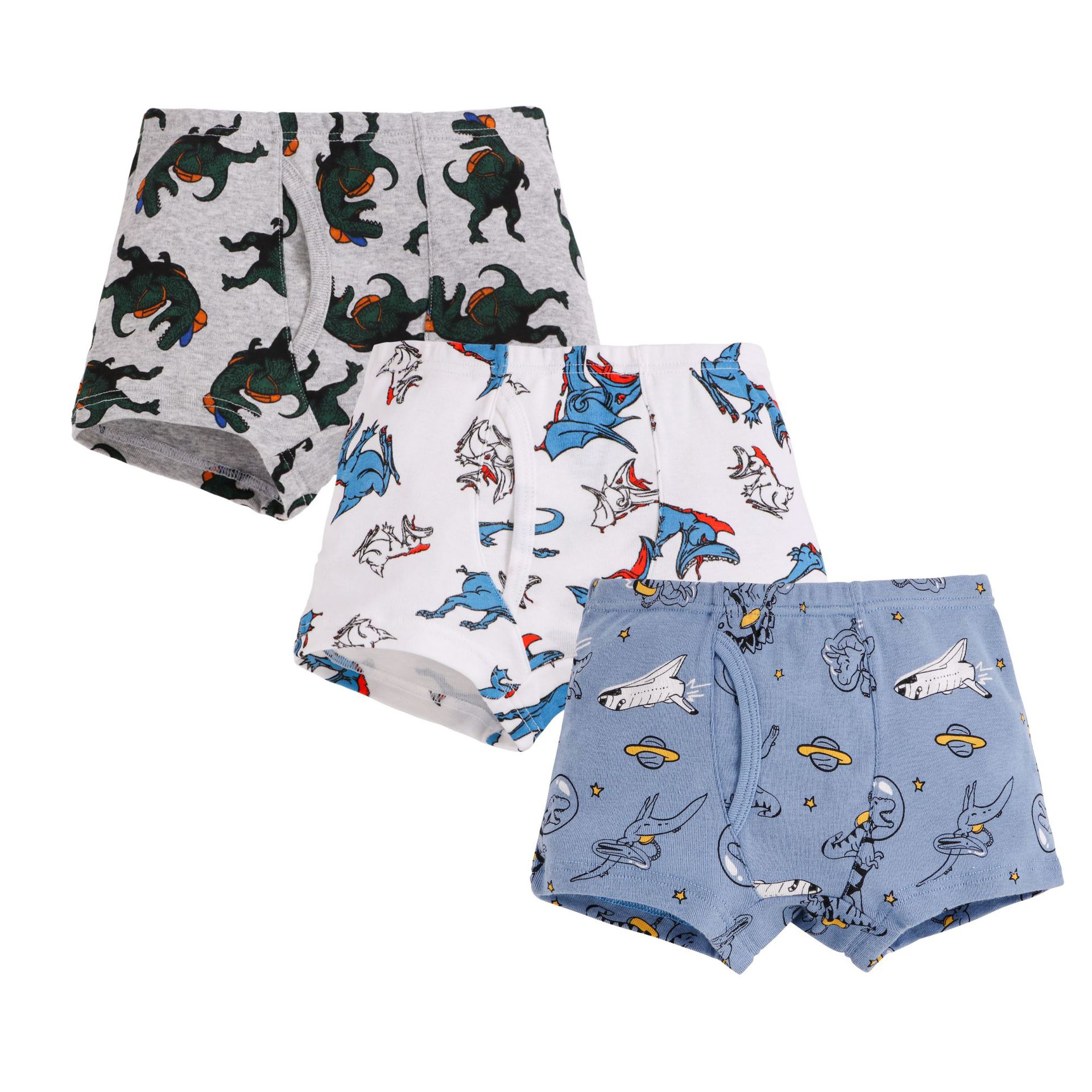 Picture of European and American boys boxer pants threaded cotton children's underwear boys boxer pants baby children's shorts wholesale