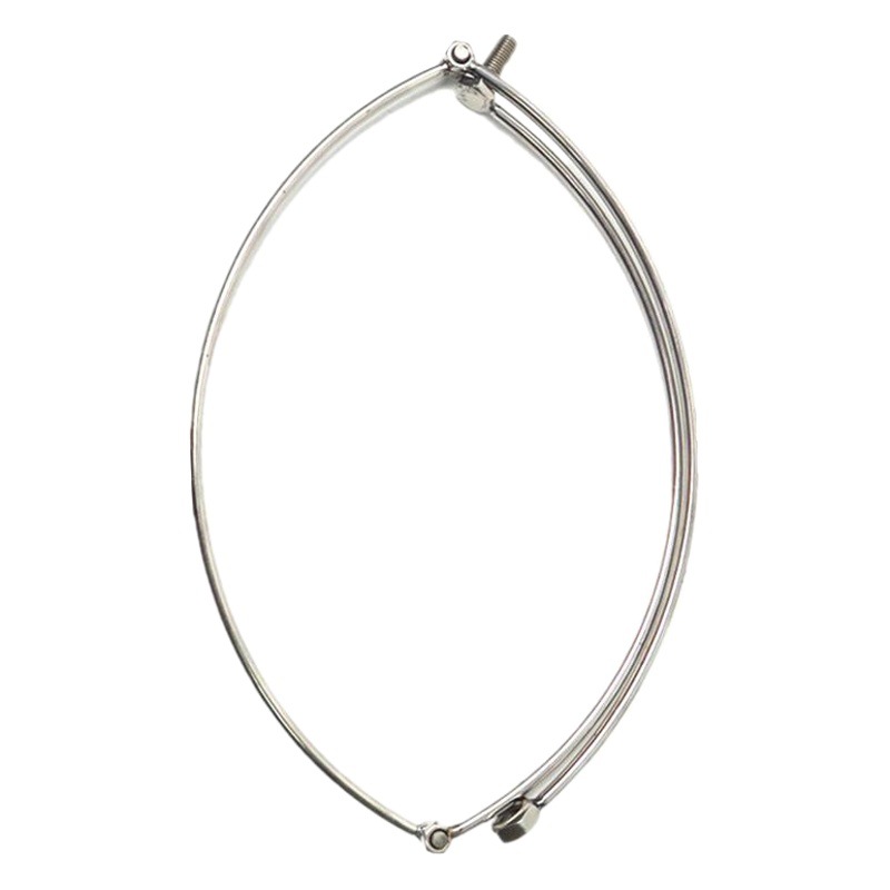 Stainless steel wire mesh ring stainless steel foldable wire mesh head three folding wire mesh head manufacturers wholesale fishing wire mesh ring