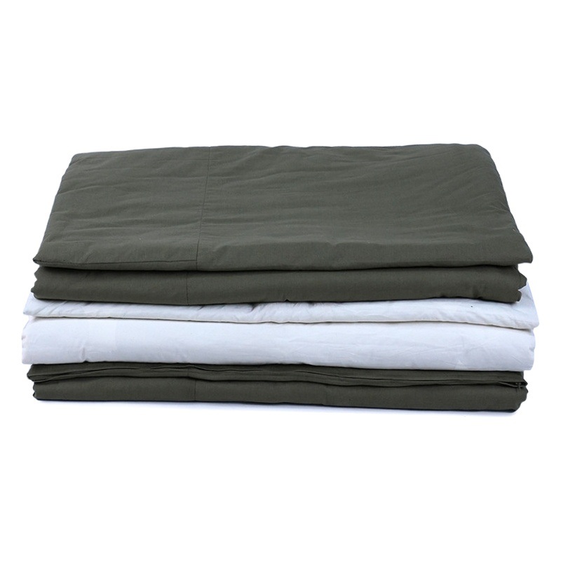 Wholesale Army Green Mattress White Cotton Mattress Unit Dormitory Single Mattress Student Military Training Cotton Mattress Standard White Mattress