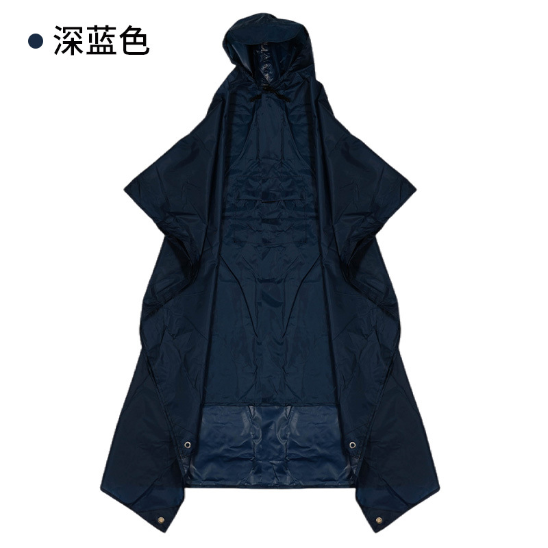 Picture of Three-in-one raincoat backpack outdoor mountaineering hiking conjoined poncho unisex multifunctional ultra-light foreign trade cross-border