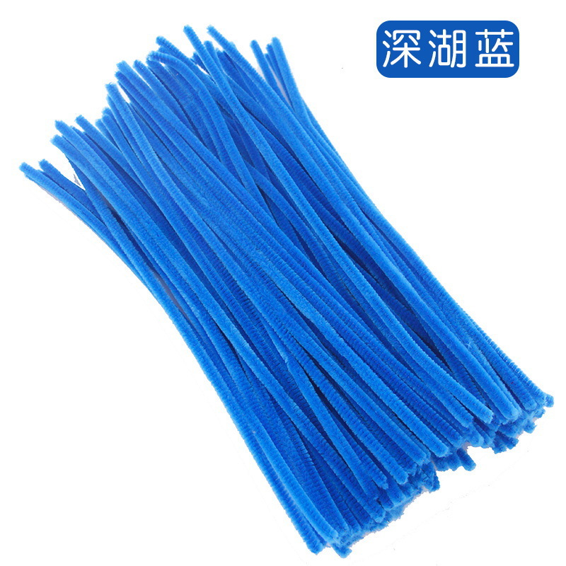 Picture of Children's puzzle twist bar environmental protection color wool wool root plush DIY kindergarten handmade beautiful Labor materials