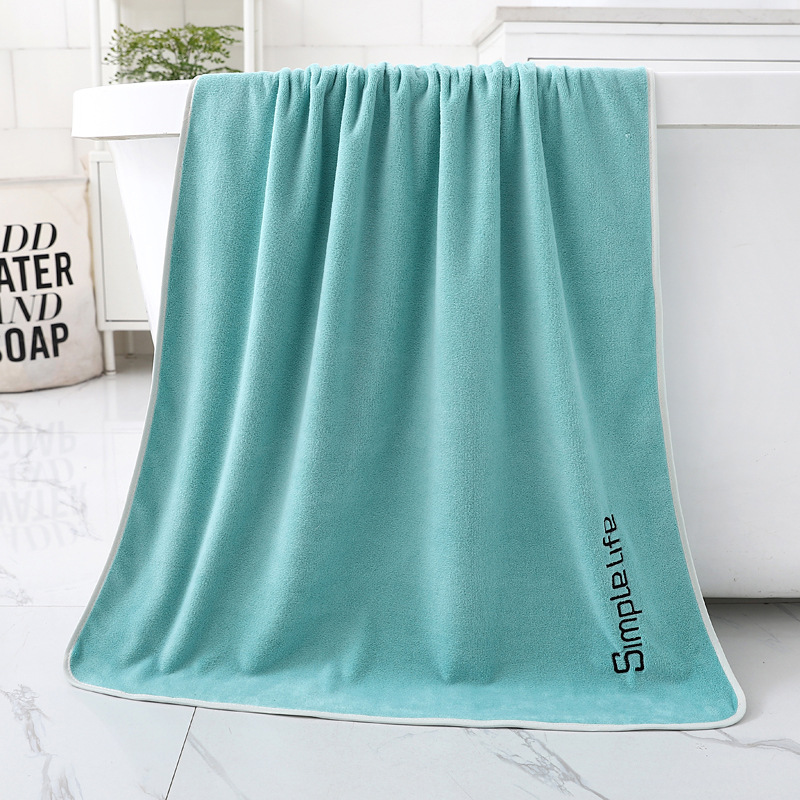 Picture of Youth pie big towel stall absorbent face towel company group purchase welfare embroidery gift towel factory wholesale