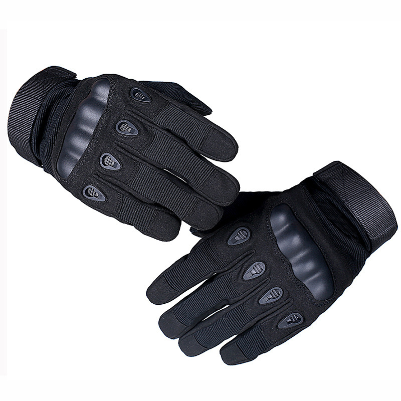 Outdoor Gloves Cycling Men's Special Forces Full-Finger Non-Slip Wear-Resistant Military Fan Sports Training Mountaineering Fighting Tactical Gloves
