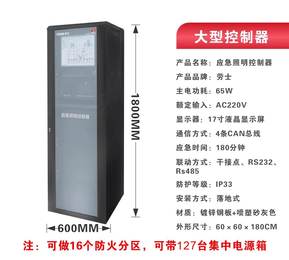 Picture of Rousch A-Type Lighting Centralized Power Distribution Box Epsdc36V Controller Fire Distribution Power Box Emergency Light