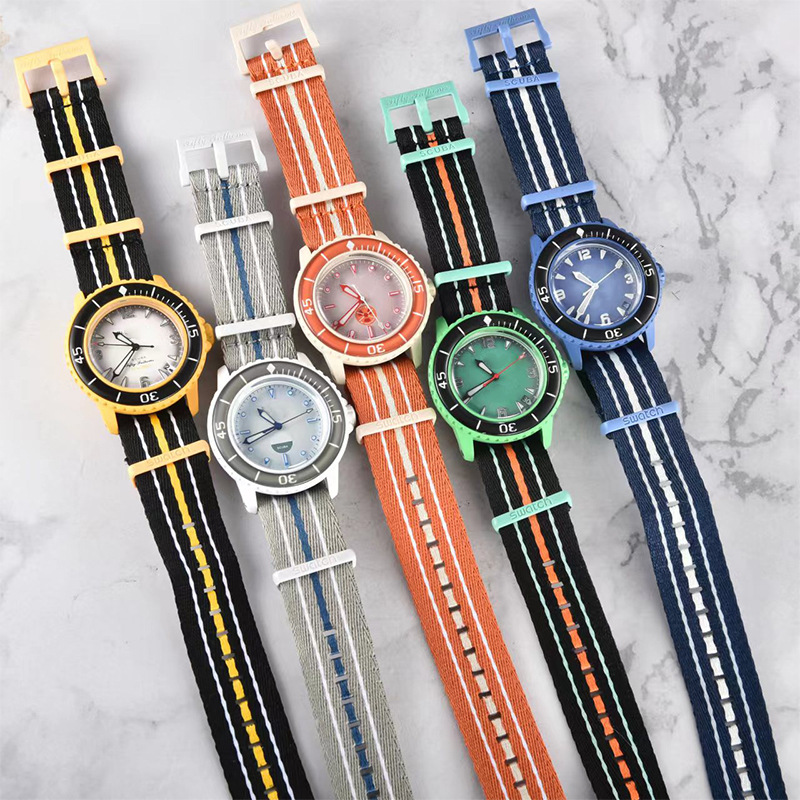 Picture of 2025 New Fashion Sports Ceramic Back Transparent Bottom Baojia Customized Quartz Watch Manufacturer Wholesale