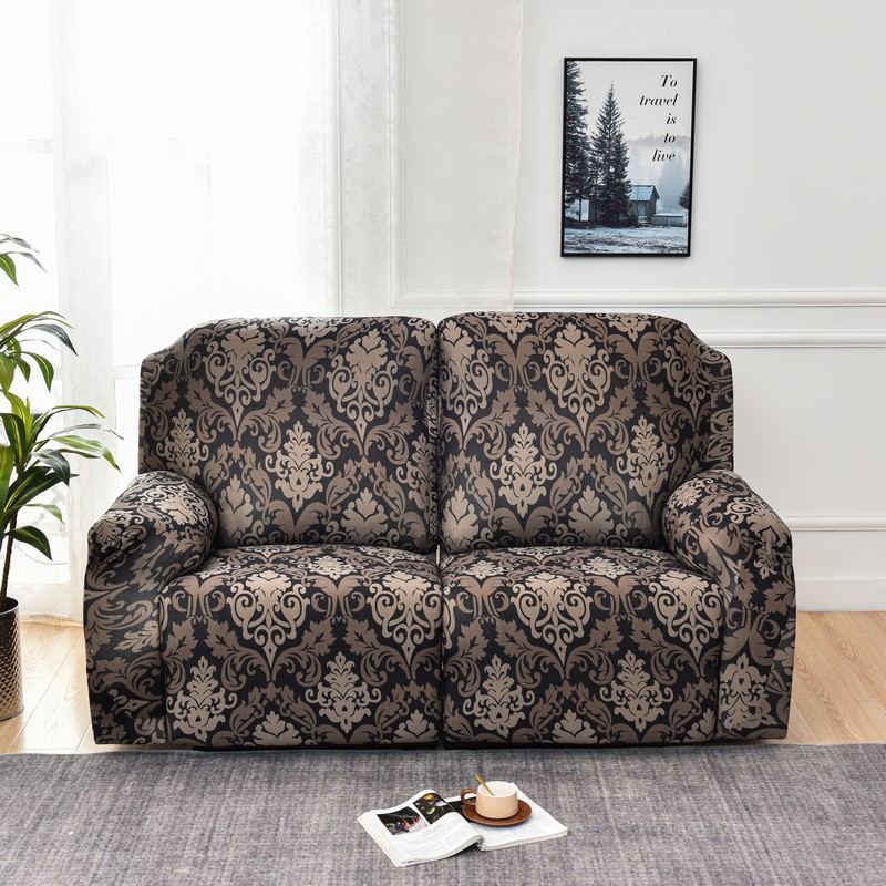 Factory Outlet Chivas Regal Two-Person Sofa Cover Four Seasons Milk Silk Elastic All-inclusive Non-slip Cross-border Exclusive for Amazon