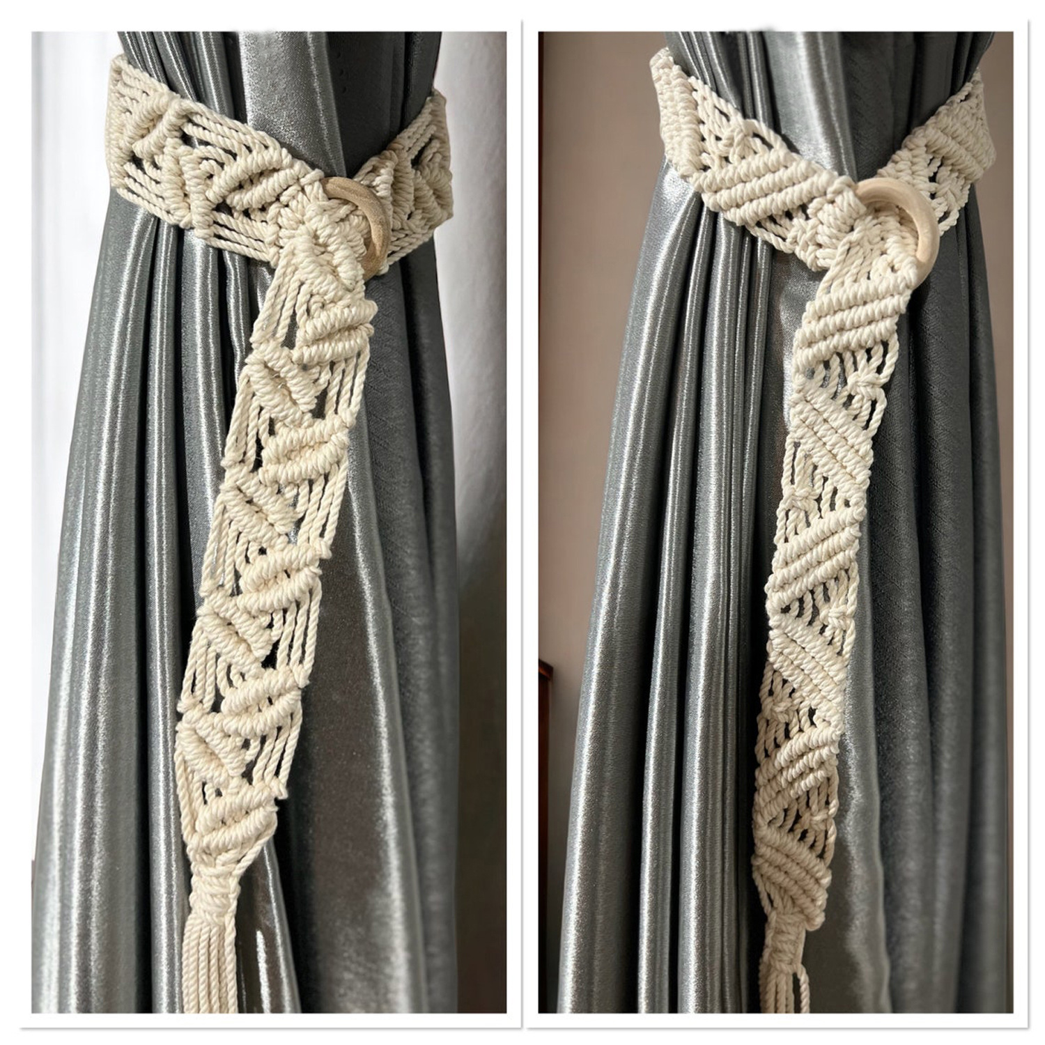 Foreign trade bohemian curtain rope tie Nordic ins handmade curtain decoration strap Amazon Supply
