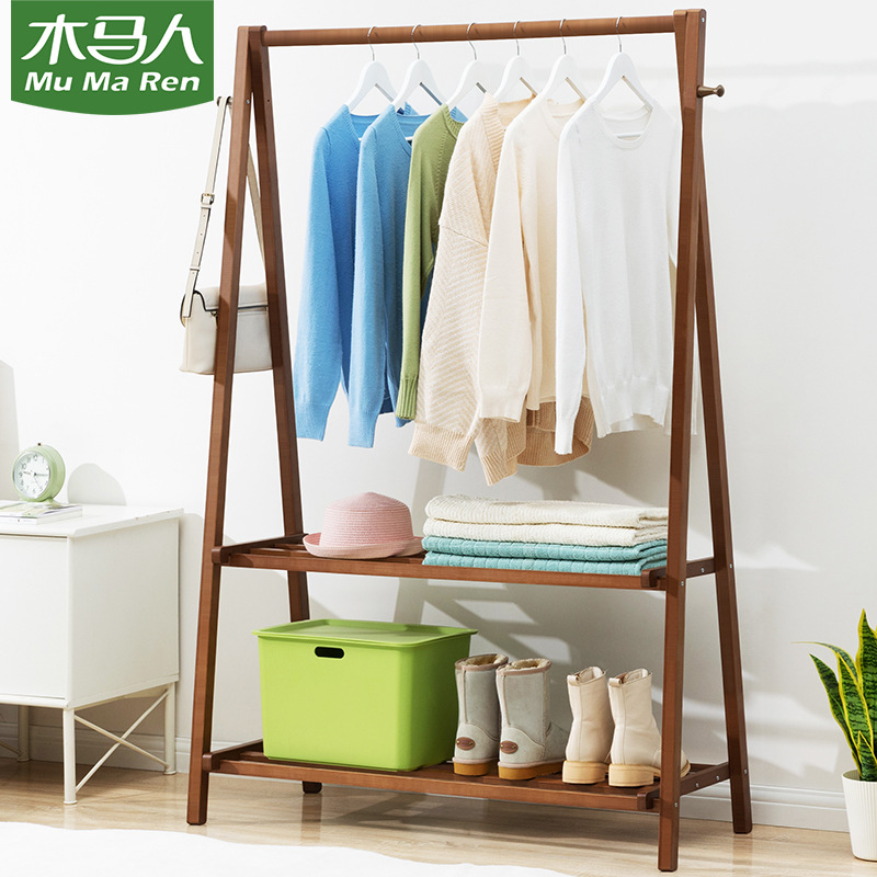 Coat rack floor hanger home hanger floor hanger for hanging clothes floor shelf bedroom vertical simple shelf hanging hanger