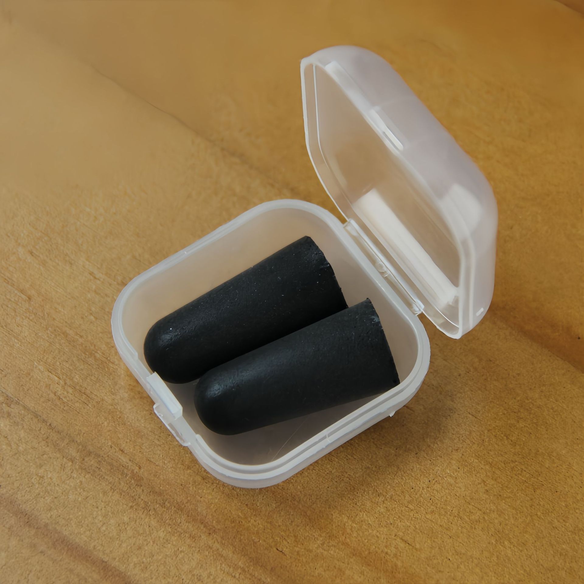 Picture of Manufacturers sleep sleep anti-noise learning noise reduction sound insulation slow rebound aviation factory protective sponge PU earplugs