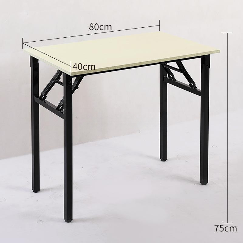 Long Folding Dining Table Simple Stall Table Narrow 80cm High 90cm Long 1.6m Wide Rectangular Conference Table