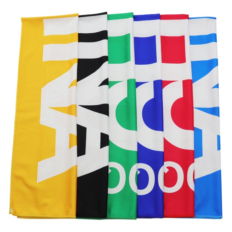 Cold feeling sports towel sweat absorbent ice towel men's and women's running gym wrist sweat dry cooling cool feeling ice towel