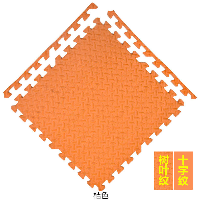 Picture of Foam Floor Mat Splicing Pure Color Soundproof Puzzle Living Room Dormitory 60 Thickeneded Kidsren's Large Floor Mat Baby Crawling Mat