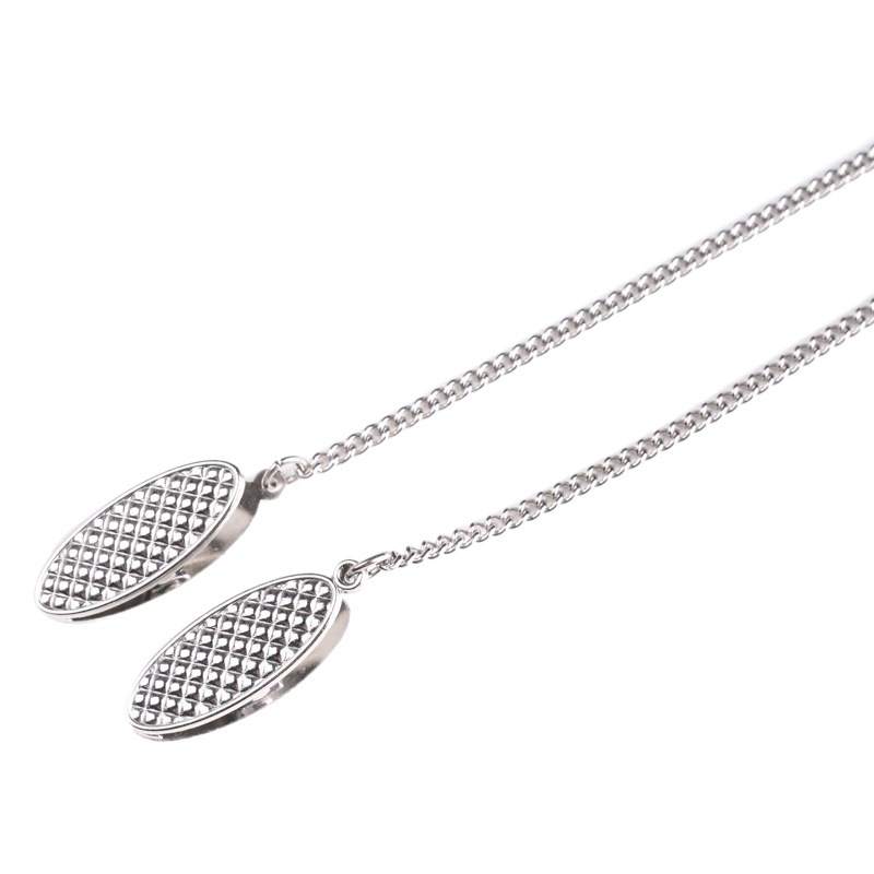 Factory wholesale hotel napkin clip chain accessories napkin clip hanging chain neck dining bib napkin chain