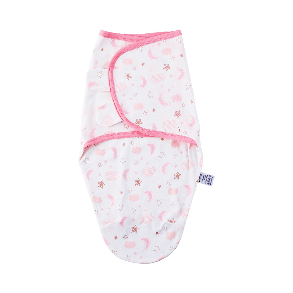 Picture of Yinmei cotton baby swaddling towel newborn anti-shock baby sleeping bag printing Four Seasons baby quilt cross-border