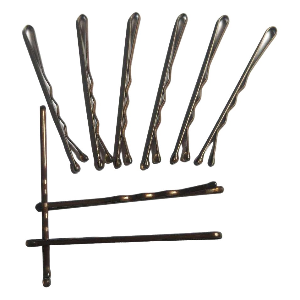 Cross-border New Transparent Boxed Environmentally Friendly Bronze Hair Clip Children's Hair Clip