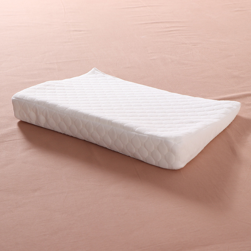 Picture of Anti-spitting Baby Pillow Relieving Spitting Slope Pillow Memory Cotton Neonatal Pillow Anti-overflow Milk Choking Cross-border Triangle Pillow